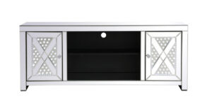 Raiden 59 inch LED mirrored tv cabinet