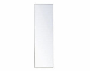 Metal frame rectangle mirror 18x 60 inch in White