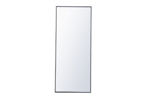 Metal frame rectangle mirror 30x 72 inch in Blue