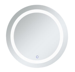 Helios 28 inch Hardwired LED mirror with touch sensor and color changing temperature 3000K/4200K/6400K