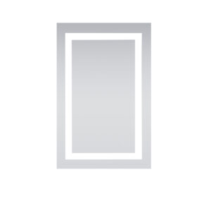 LED Hardwired Mirror Rectangle W20H30 Dimmable 5000K