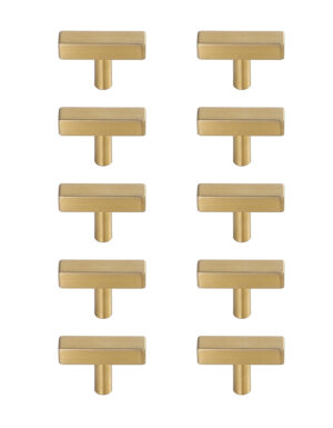 Dior Brass T Bar Pull Multipack (set of 10)