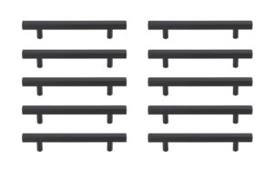 Dior 5" Center to Center Matte Black Bar Pull Multipack (set of 10)