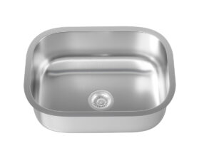 Stainless Steel undermount kitchen sink L23" x W18" x  H9"