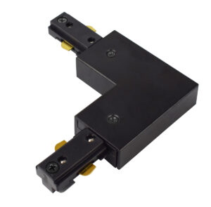 L-CONNECTOR FOR TRACK SECTION, BLACK