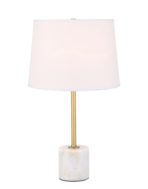 Kira 1 light Brass Table Lamp