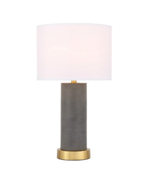 Chronicle 1 light Brass Table Lamp