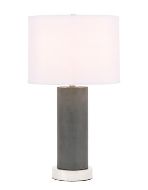 Chronicle 1 light polished Nickel Table Lamp
