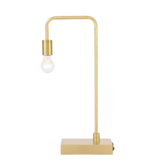 Marceline 1 light Brass Table Lamp