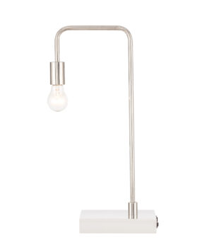 Marceline 1 light polished Nickel Table Lamp