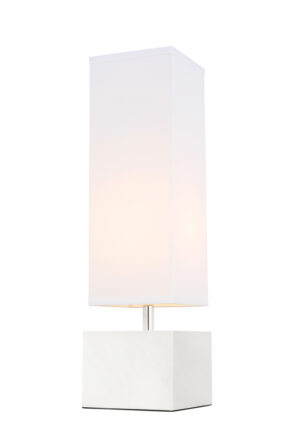 Niki 1 light polished Nickel Table Lamp