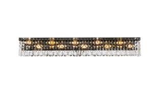 Maxime 44 inch black wall sconce