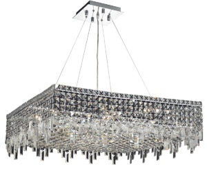 Maxime 12 light Chrome Chandelier Clear Royal Cut Crystal
