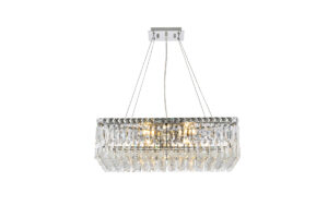 Maxime 6 light Chrome Chandelier Clear Royal Cut Crystal