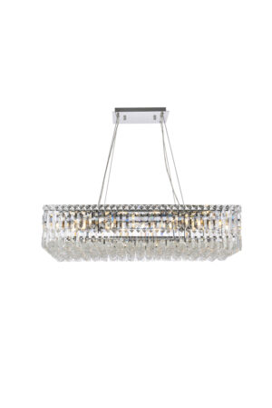 Maxime 16 light Chrome Chandelier Clear Royal Cut Crystal