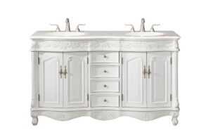 60 In. Double Bathroom Vanity
