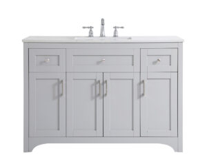 48 inch Single Bathroom Vanity in Grey