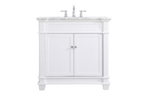 36 inch Single Bathroom Vanity set in White