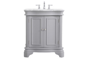 30 inch Single Bathroom Vanity set in Grey