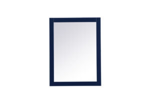 Aqua vanity mirror 24x32 inch in blue
