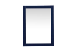 Aqua vanity mirror 27x36 inch in blue