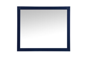 Aqua vanity mirror 42x36 inch in blue