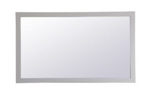 Aqua rectangle vanity mirror 60 inch in Grey