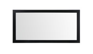 Aqua vanity mirror 72x36 inch in black