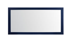 Aqua vanity mirror 72x36 inch in blue