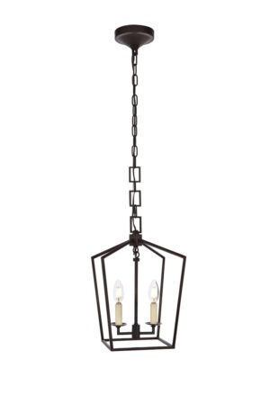 Denmark 2 light Vintage Bronze Pendant