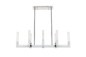 Noemi 42 inch Adjustable LED Pendant in Chrome