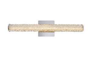 Bowen 24 inch Adjustable LED Wall Sconce in Chrome