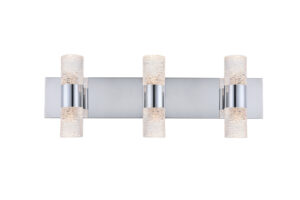 Vega 6 light Chrome LED Wall Sconce