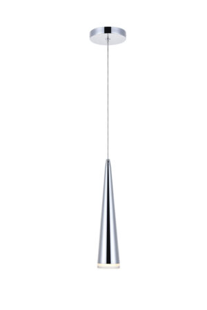Fantasia 1 light Chrome LED Pendant