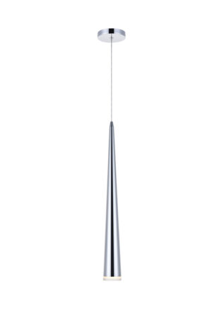 Fantasia 1 light Gold LED Pendant