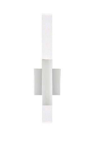 Ruelle 2 lights Chrome wall sconce