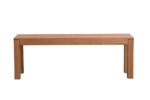 50 inch wooden bench in cherry
