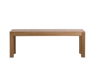 50 inch wooden bench in walnut