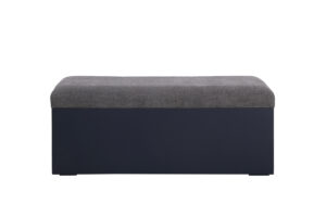 42 inch storage bench in blue