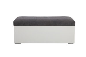 42 inch storage bench in white