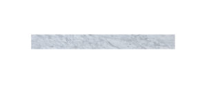 40 inch backsplash in carrara white
