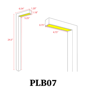 PLB07-BRASS PATH LIGHT