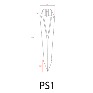 PS1 – ABS PLASTIC SPIKE