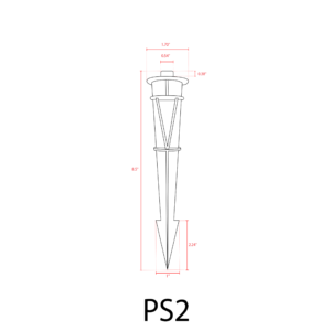 PS2 – ABS PLASTIC SPIKE