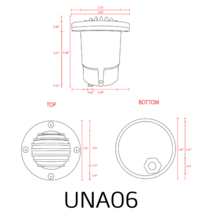 UNA06-ALUMINUM WELL LIGHT