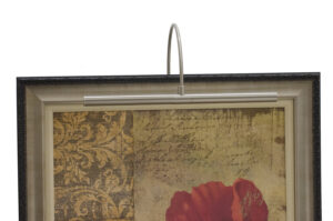 Two Light Picture Light by House of Troy - Advent Collection, Satin Nickel Finish - APR16-52