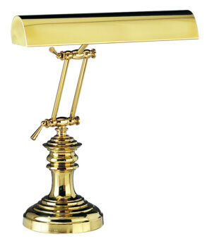 Two Light Piano/Desk Lamp by House of Troy - Piano/Desk Collection, Polished Brass Finish - P14-204