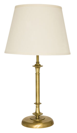 One Light Table Lamp by House of Troy - Randolph Collection, Antique Brass Finish - RA350-AB