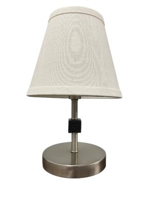 One Light Accent Lamp by House of Troy - Bryson Collection, Satin Nickel/Supreme Silver Finish - B203-SN/SS