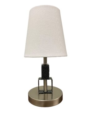 One Light Accent Lamp by House of Troy - Bryson Collection, Satin Nickel/Supreme Silver Finish - B208-SN/SS